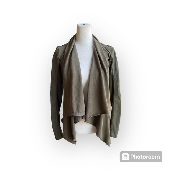 Blank NYC Jackets & Blazers - Blank NYC cardigan jacket XS - army green